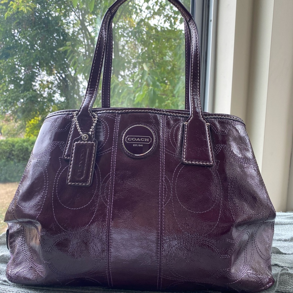 COPY - Leather COACH shoulder bag - NEVER WORN